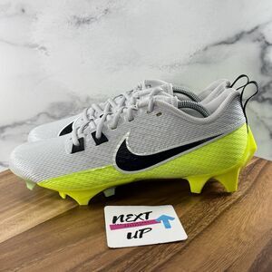 Nike Vapor Edge Speed 360 2 Football Cleats Grey Black Volt DA5455-004 Mens 10